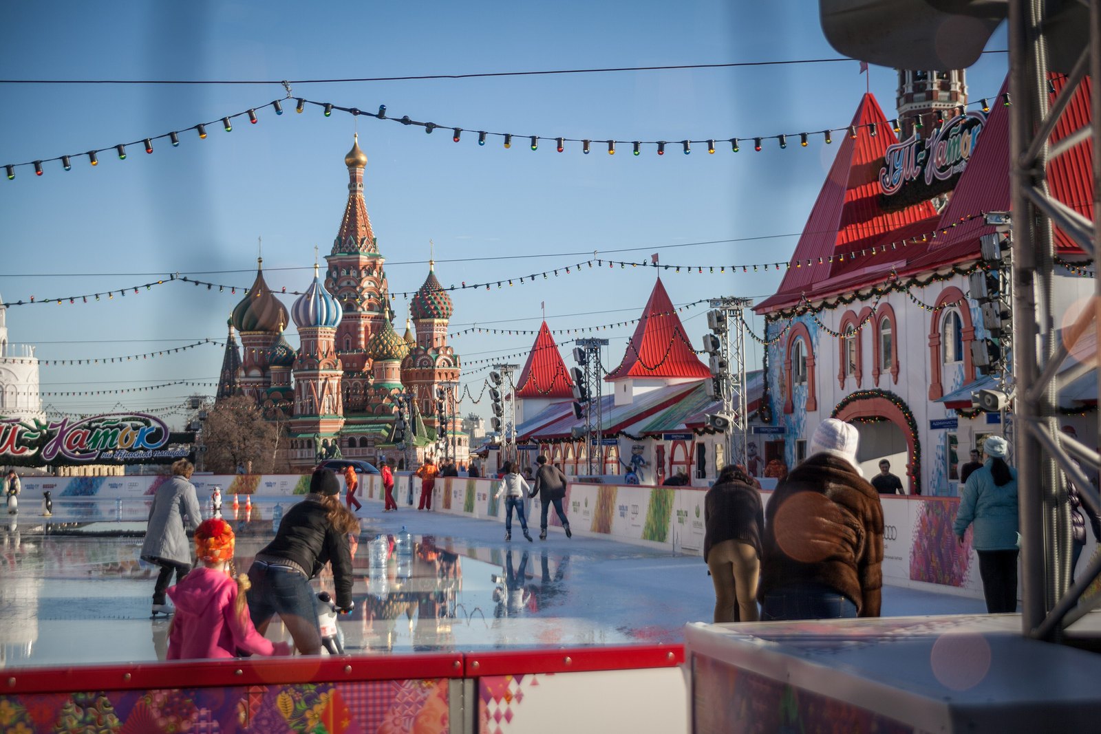 Каток на Красной площади