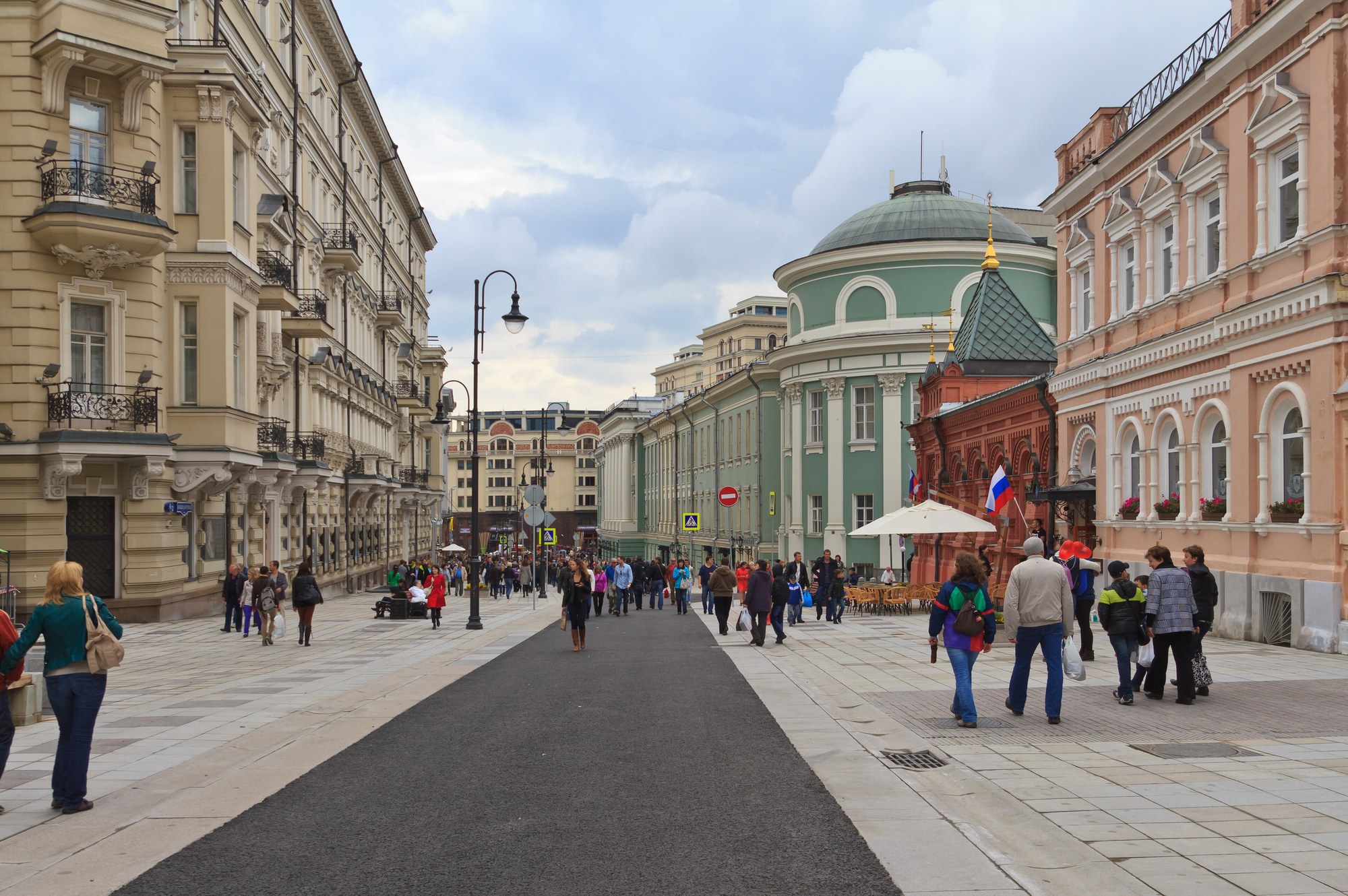 Пешеходная Большая Дмитровка в День города
