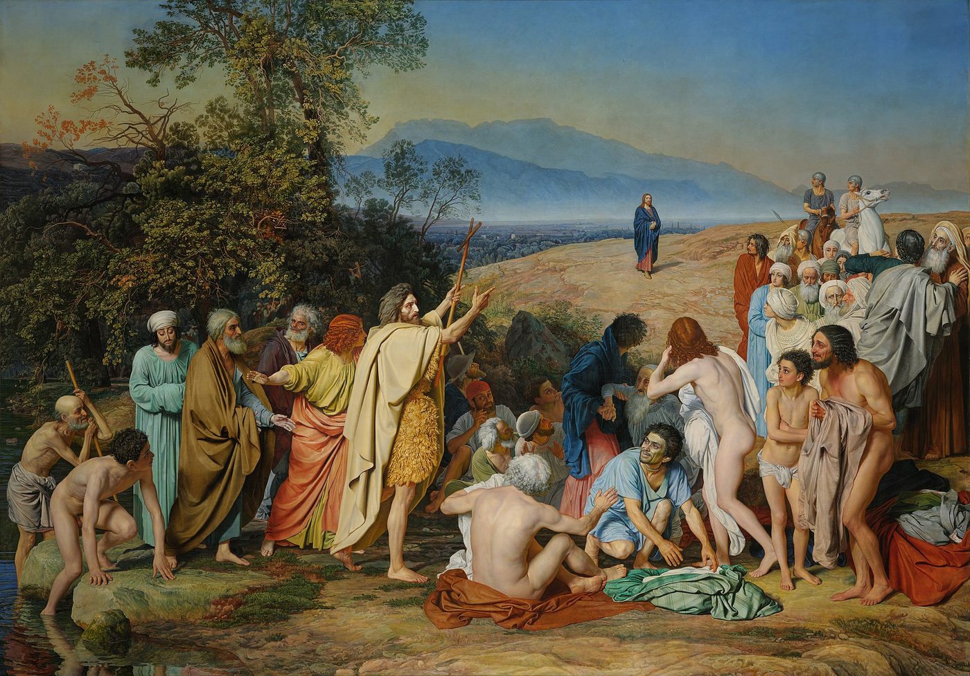 The Appearance of Christ Before the People — Alexander Ivanov