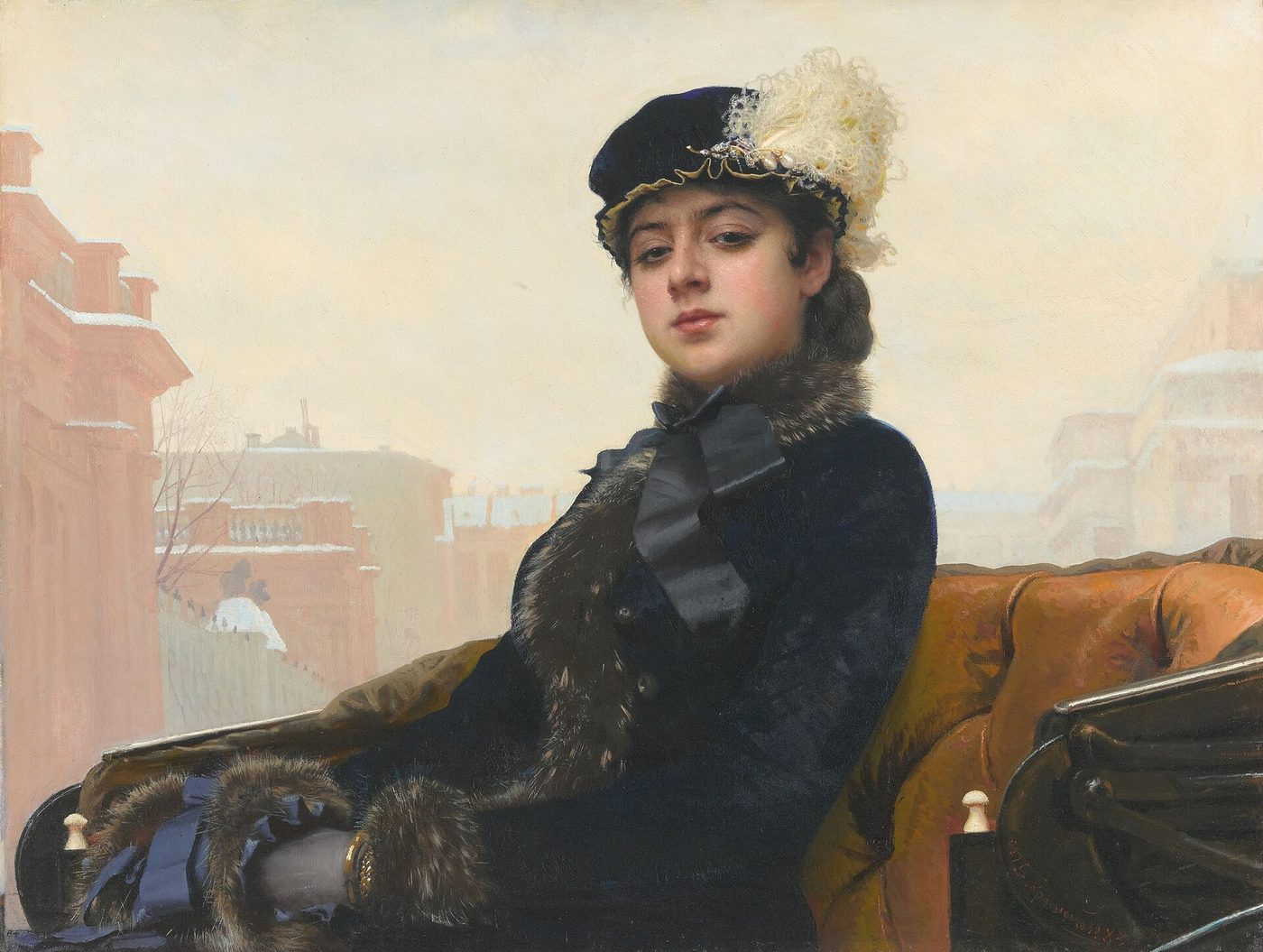 Portrait of an Unknown Woman — Ivan Kramskoy
