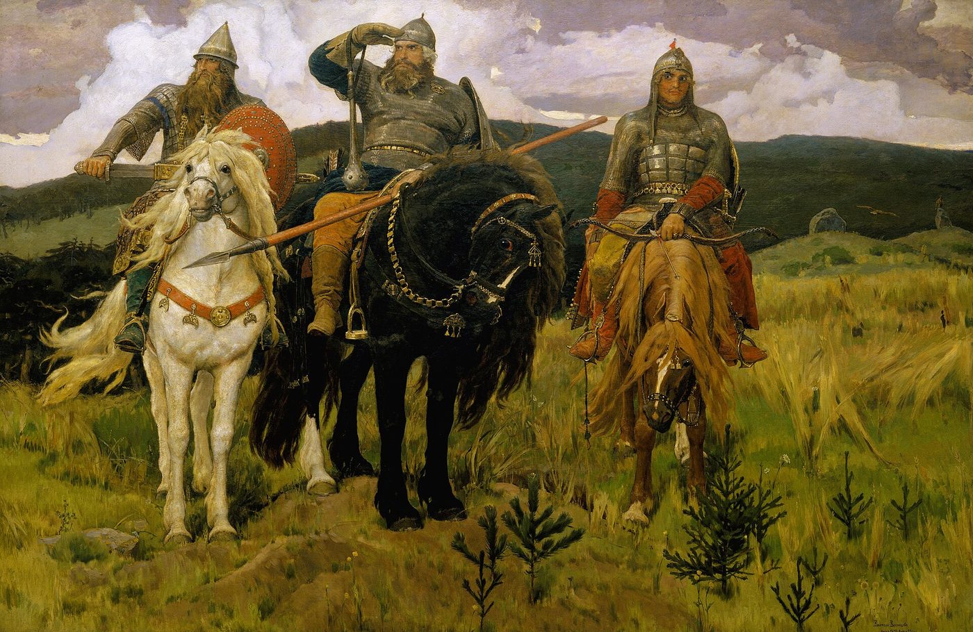Bogatyrs — Viktor Vasnetsov