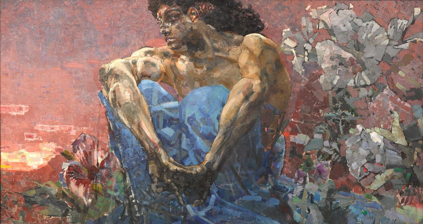 Demon Seated — Mikhail Vrubel