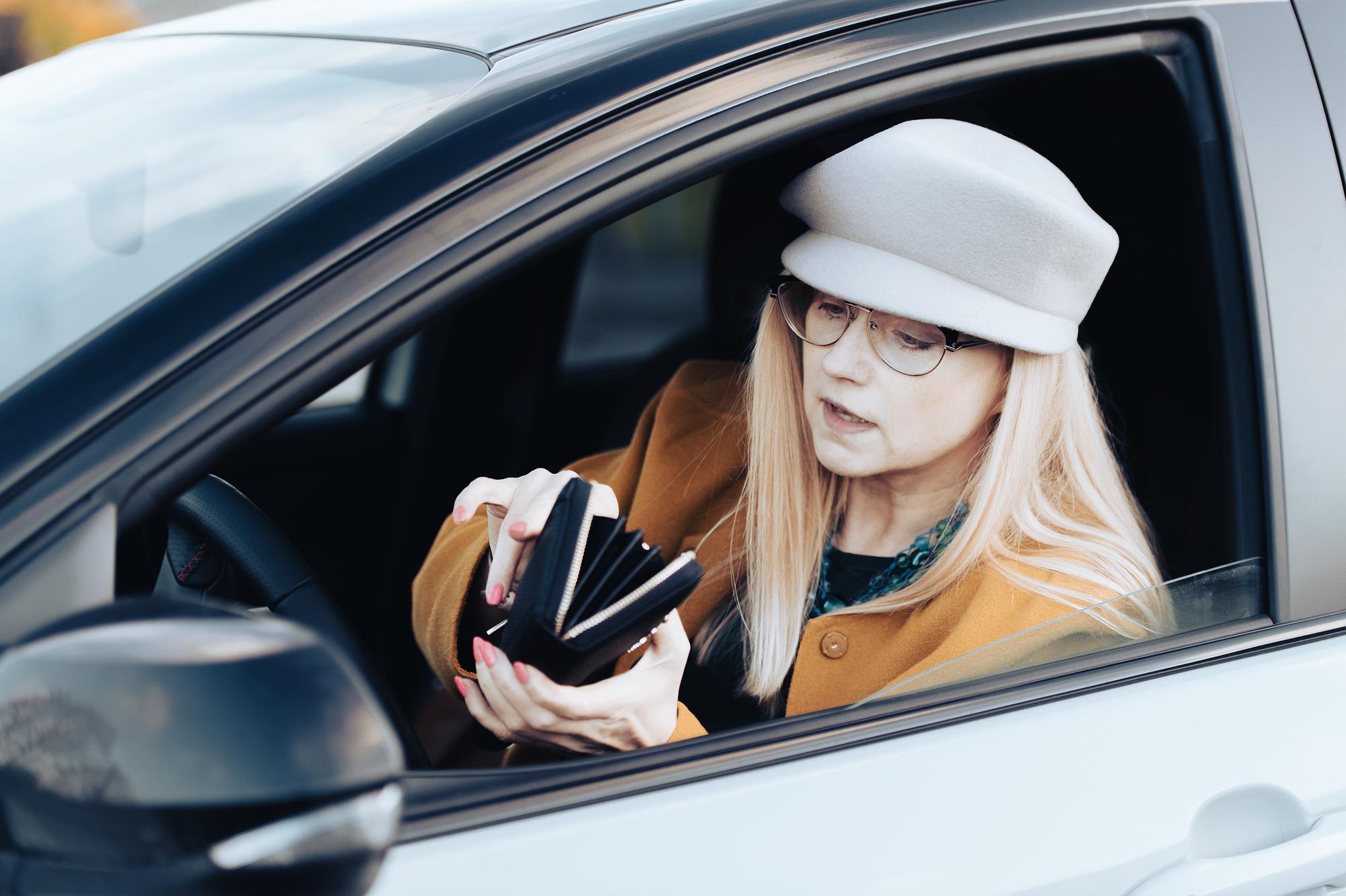 Verify driver identity, vehicle details, and pickup point in the app