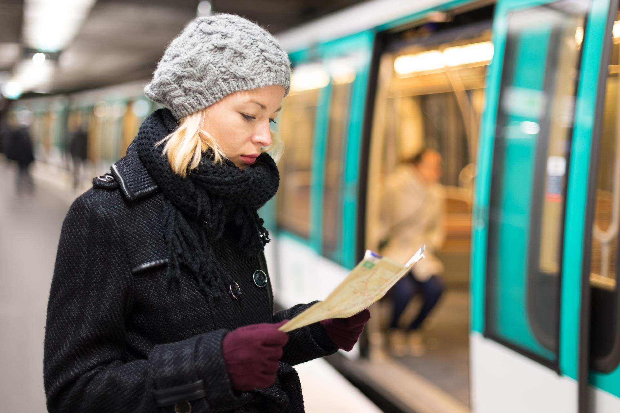 Reading the map and planning routes efficiently