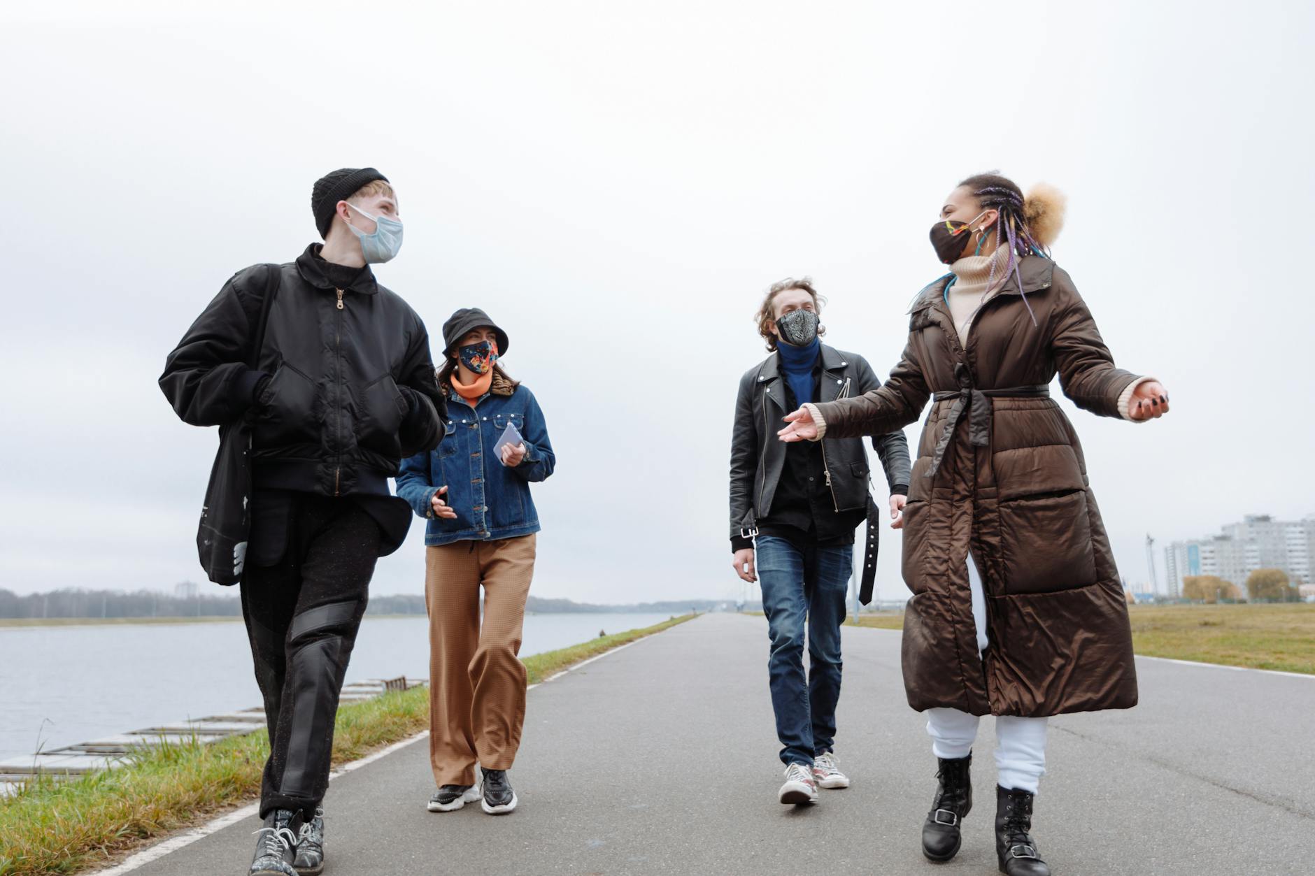 Group attractions by walking distance to build efficient day routes