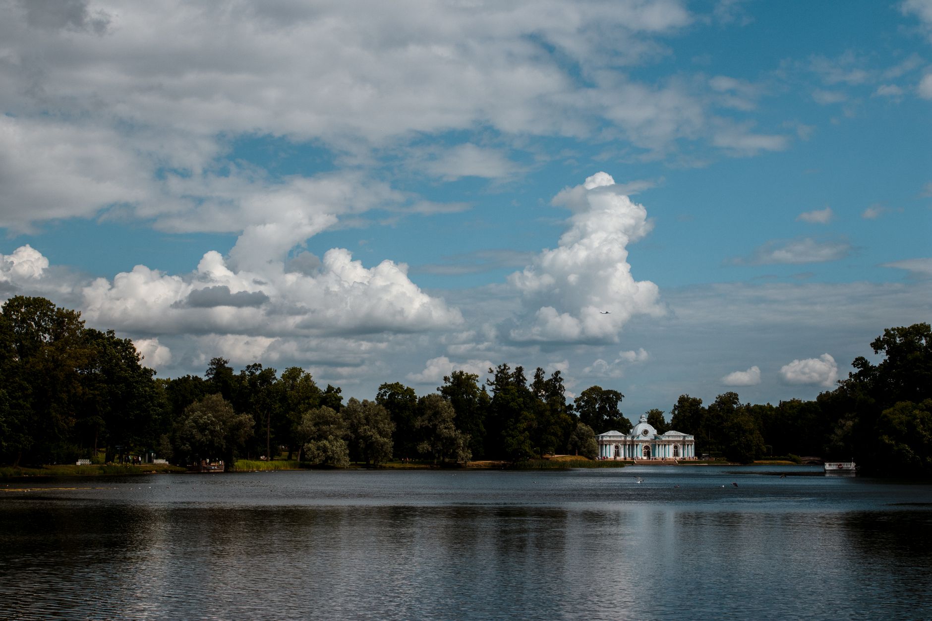 The palace and the park