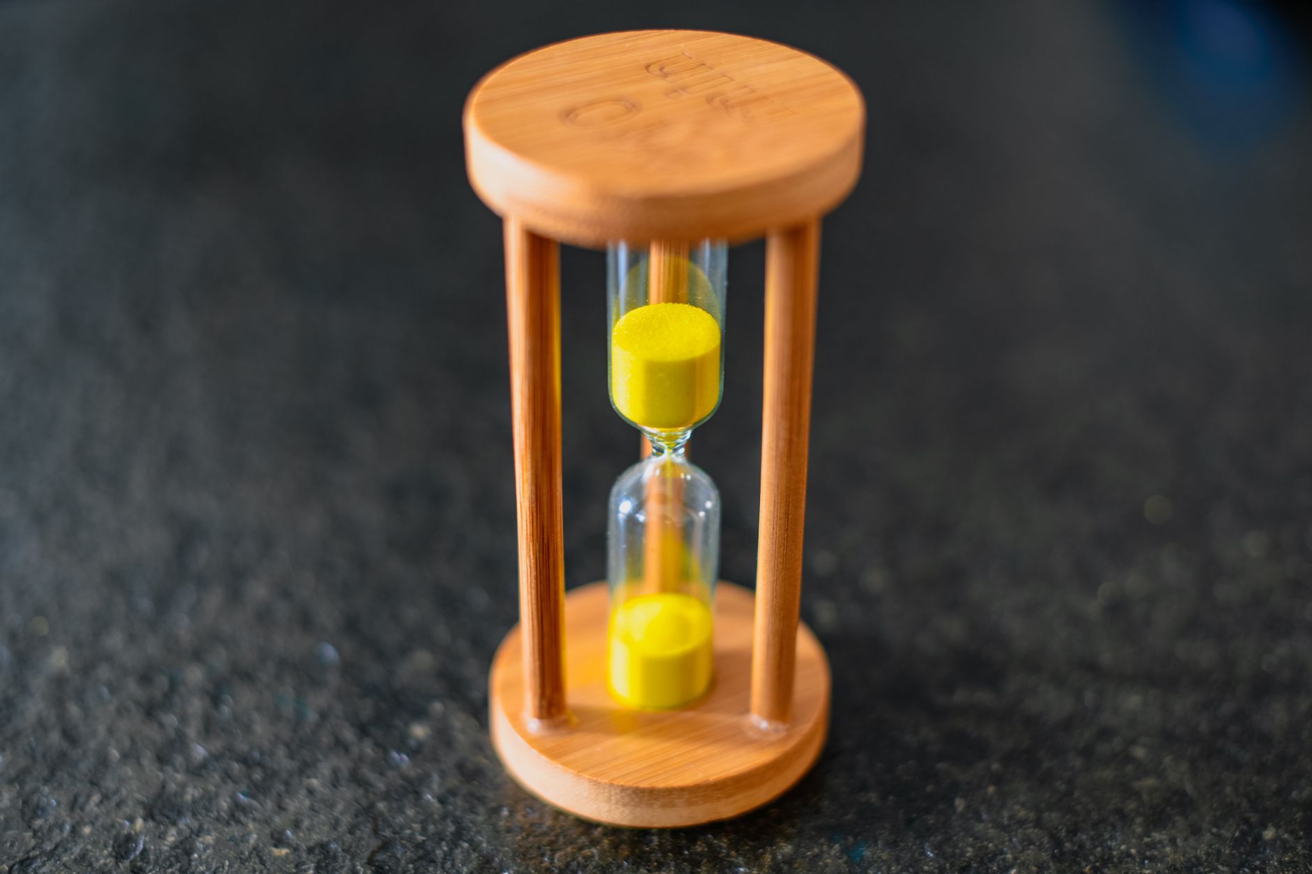 sauna hourglass timer wooden