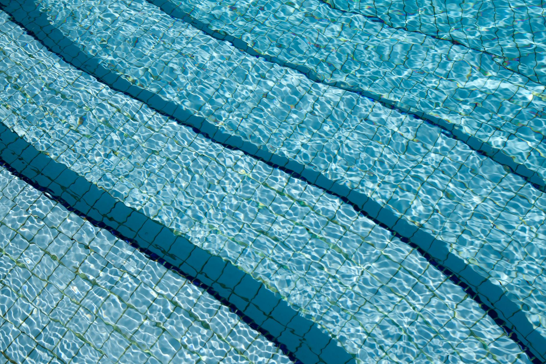 banya pool blue water
