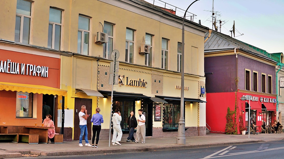 Arbat Street Highlights: Must-see façades, shops, and cafés near House No35