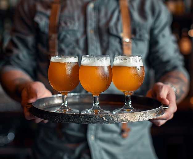 Food pairings and serving traditions to enhance the beer experience