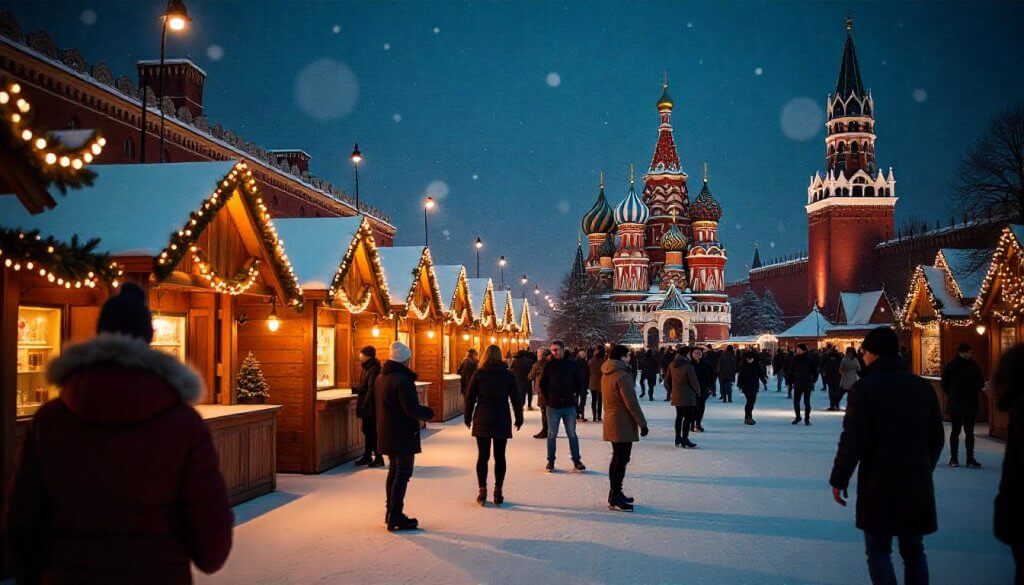 Moscow Christmas Markets: Holiday Traditions and Winter Celebrations