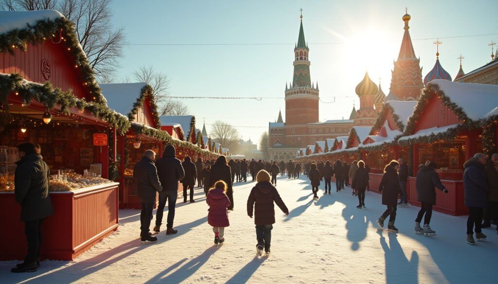 Festive Christmas Markets and Celebrations in Moscow 2025