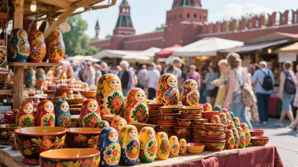 Local Markets and Where to Buy Authentic Russian Souvenirs: A Treasure Hunt in Moscow