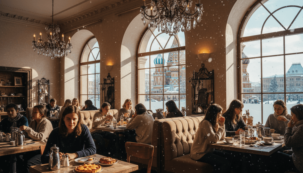 Moscow’s Best Brunch Spots Near Major Attractions